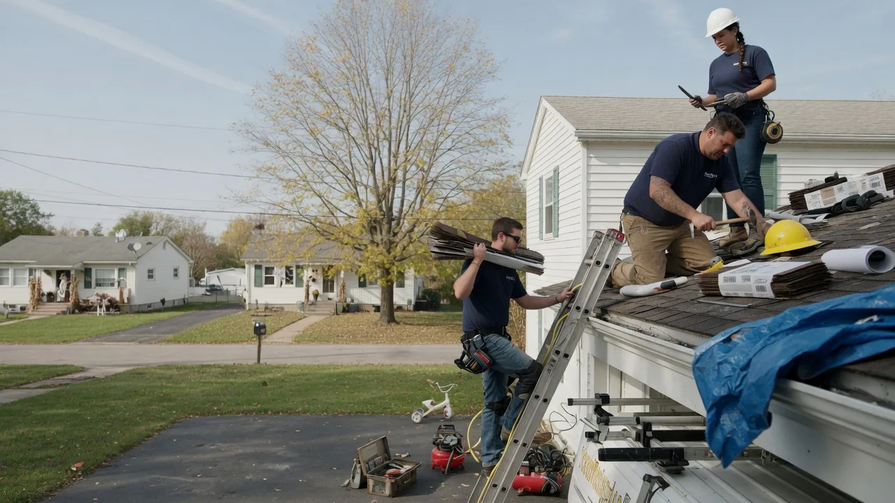 Local Roofing Contractors in Huntertown, IN near me